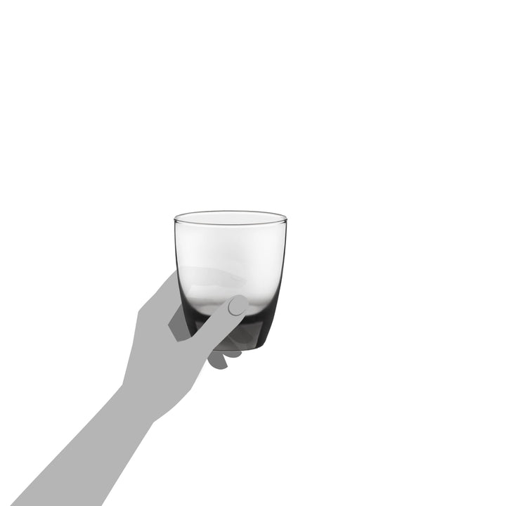 Vasos Libbey Classic Smoke Rocks, 13 onzas, juego de 12
