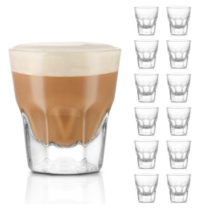 Libbey Gibraltar DuraTuff Cortado Glasses, 4.5 Ounce, Set of 12