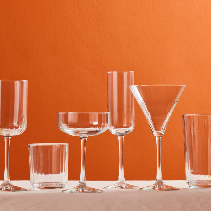 Vasos Old Fashioned dobles con paneles Libbey, 11.2 onzas, juego de 6