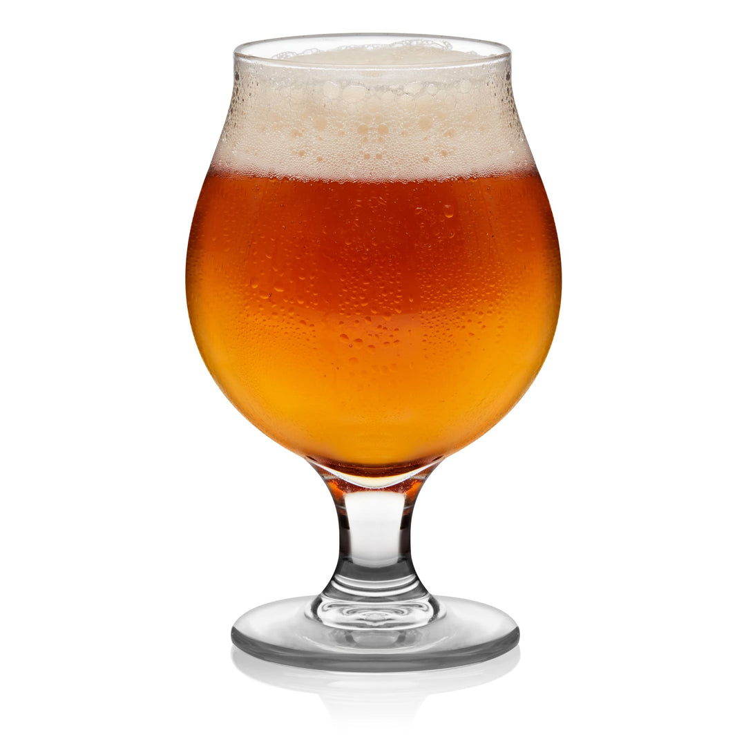 Vasos clásicos para cerveza belga Libbey Craft Brews, 16 onzas, juego de 4