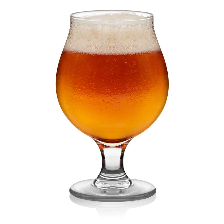 Vasos clásicos para cerveza belga Libbey Craft Brews, 16 onzas, juego de 4
