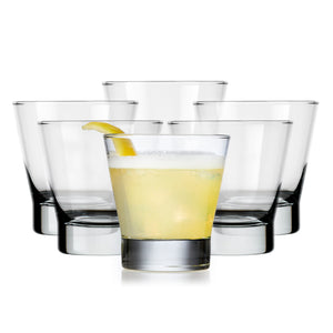 Vasos Old Fashioned dobles Libbey Modern Bar Essentials, 10.5 onzas, juego de 6