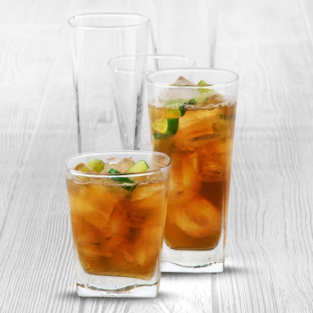 Durable Quality: Made from clear, lead-free glass designed to withstand daily use and maintain its clarity.