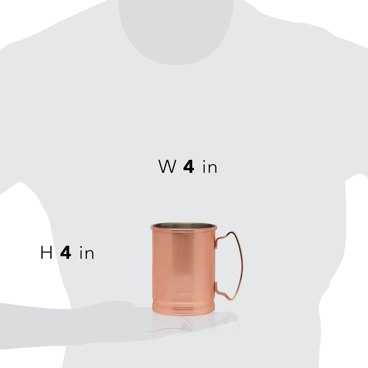 Tasses en cuivre Libbey Moscow Mule, 400 ml, lot de 4