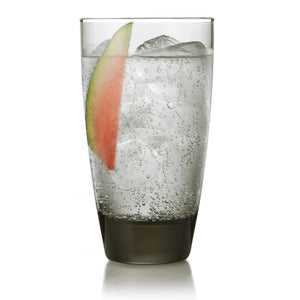 Vasos Libbey Classic Smoke Tumbler, 18 onzas, juego de 12