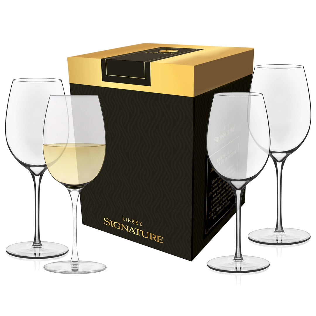 Gracefully rounded bowl enhances aromas and flavors for red, white, or rosé wines.