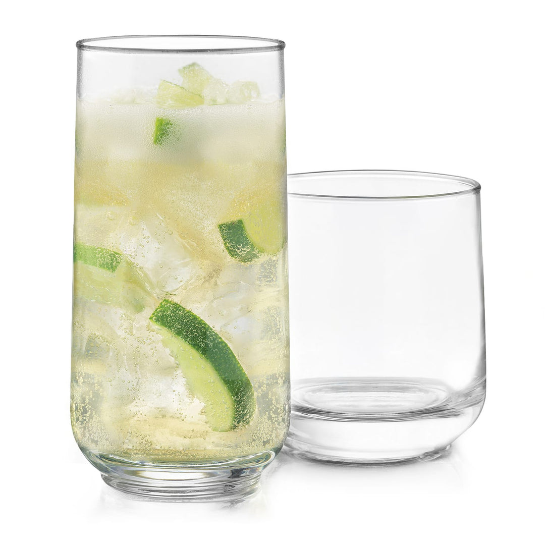 Ensemble de 16 verres à whisky et gobelets Libbey Ascent