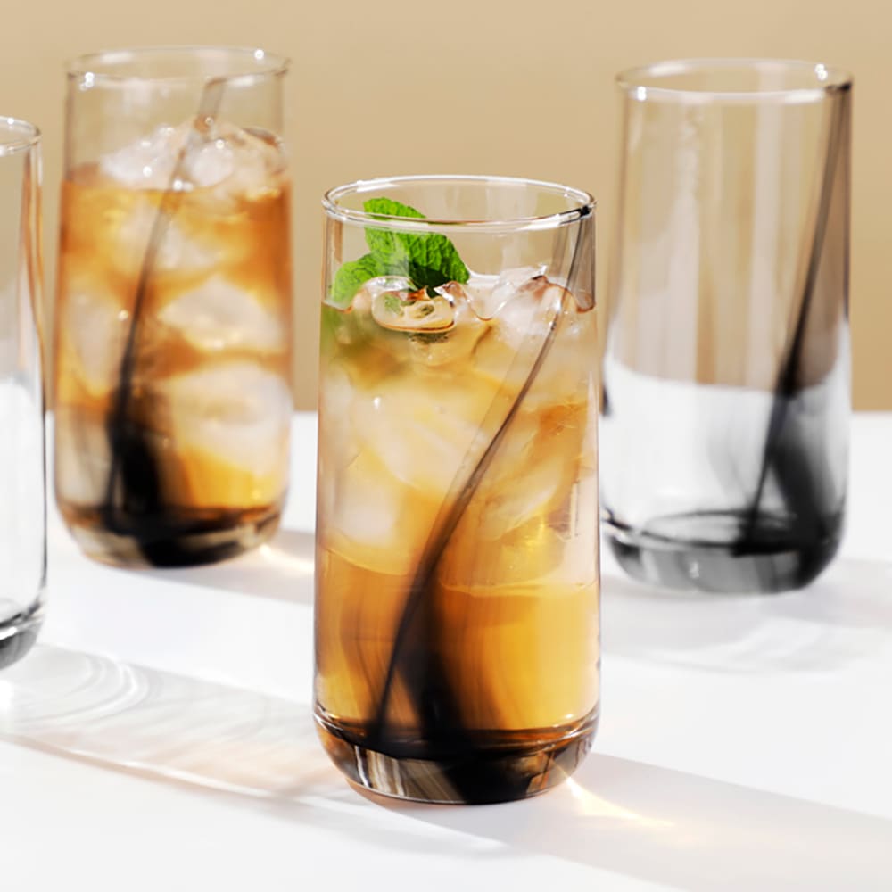 Crafted from high-quality glass that maintains its clarity and brilliance through frequent use.