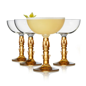 Verres à cocktail Libbey Tiki Coupe, 240 ml, lot de 4