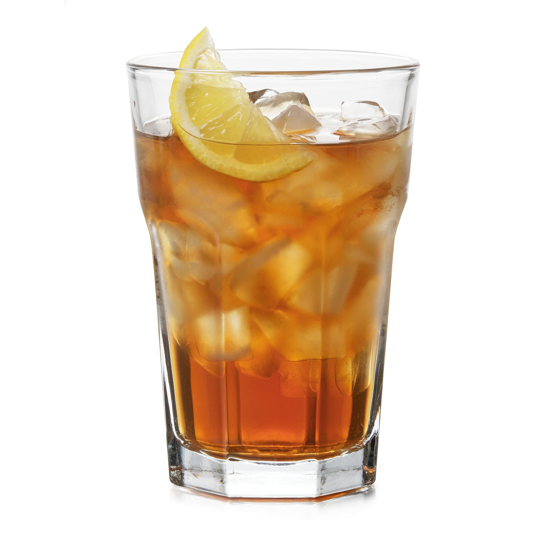 Dishwasher safe glasses withstand daily use and provide trusted restaurant-quality performance.