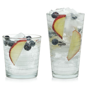 Ensemble de 16 verres à whisky et gobelets Libbey Hoops