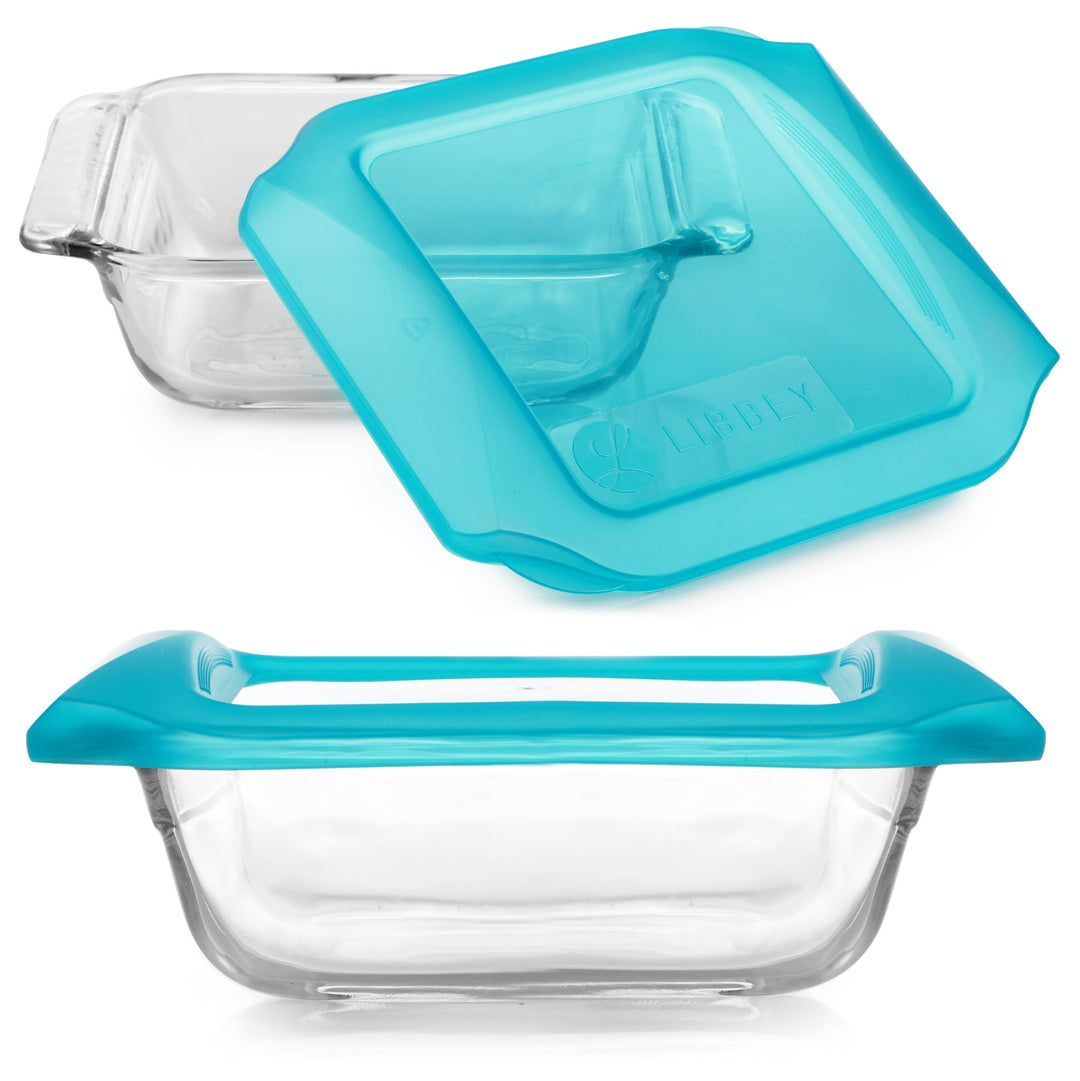 Plastic lids are hand wash recommended and perfect for keeping leftovers fresh in the refrigerator or freezer.
