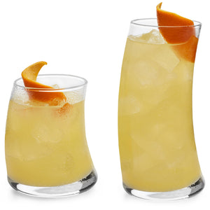 Libbey Swerve 16 Piece Tumbler and Rocks Glass Set