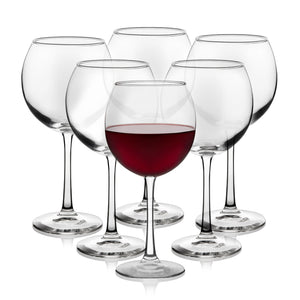 Copas de vino tinto Libbey Vina, 18,25 onzas, juego de 6