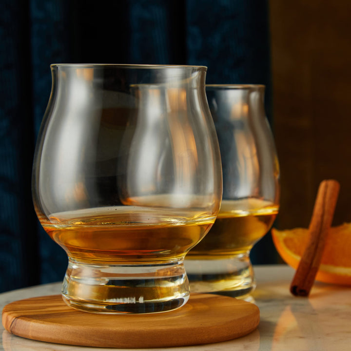 Features the official Kentucky Bourbon Trail logo laser etched in the bottom for authentic style.