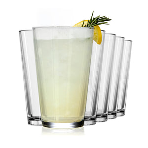 Vasos altos Libbey Bar Essentials, 12 onzas, juego de 6