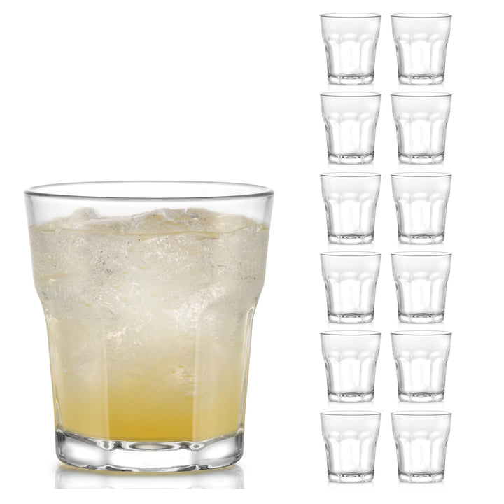 Iconic Gibraltar faceted design with a heavy base adds timeless style and lasting stability.