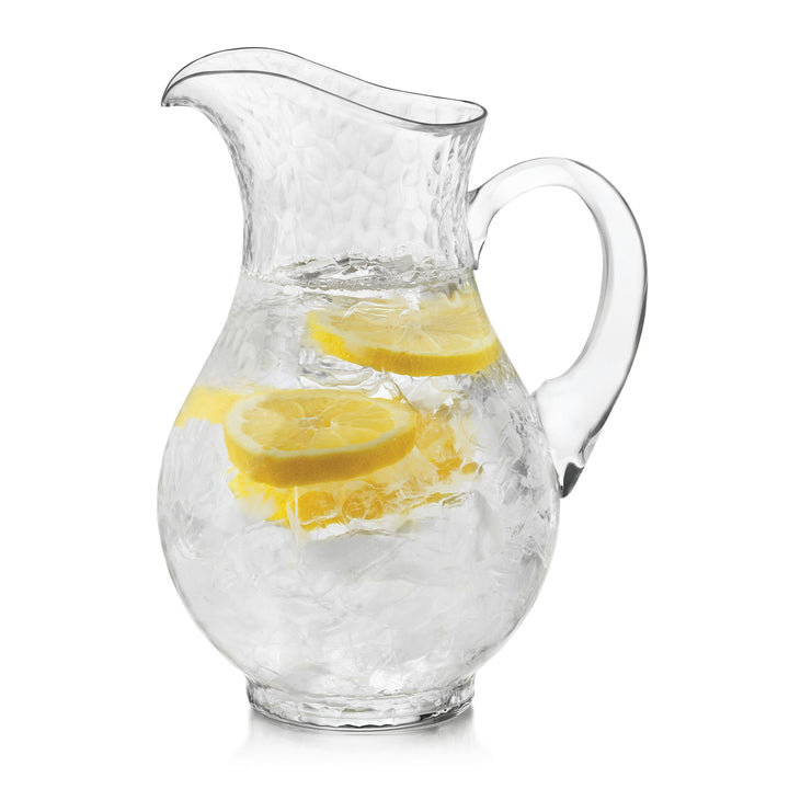 Large Capacity: Holds up to 86 fluid ounces, suitable for serving margaritas, lemonade, iced tea, or water.