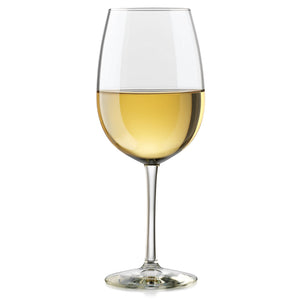 Libbey Vina Tall Wine Glasses, 18.5 ounce, Set of 12