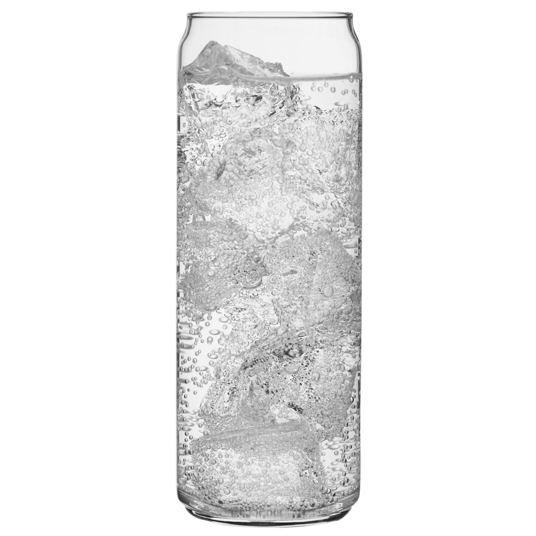 Vaso de vidrio delgado clásico Libbey, 12.5 onzas, juego de 6